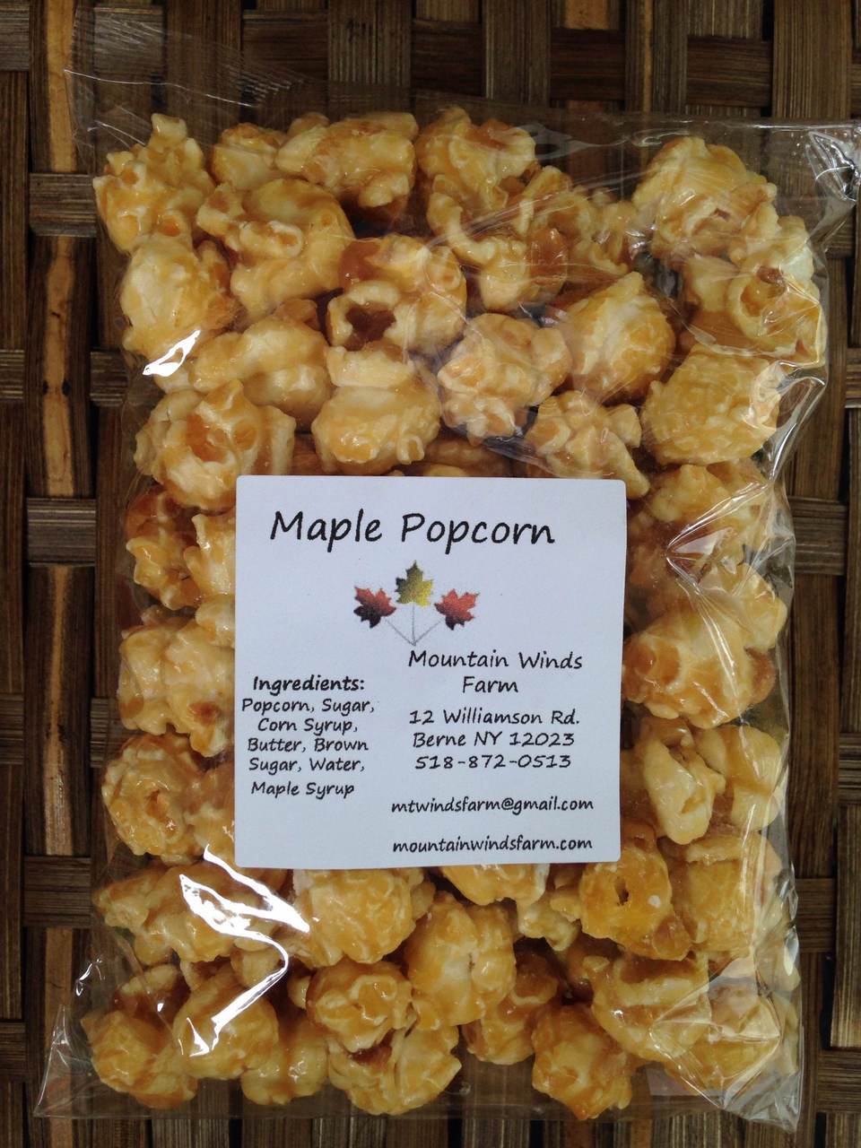 maple popcorn